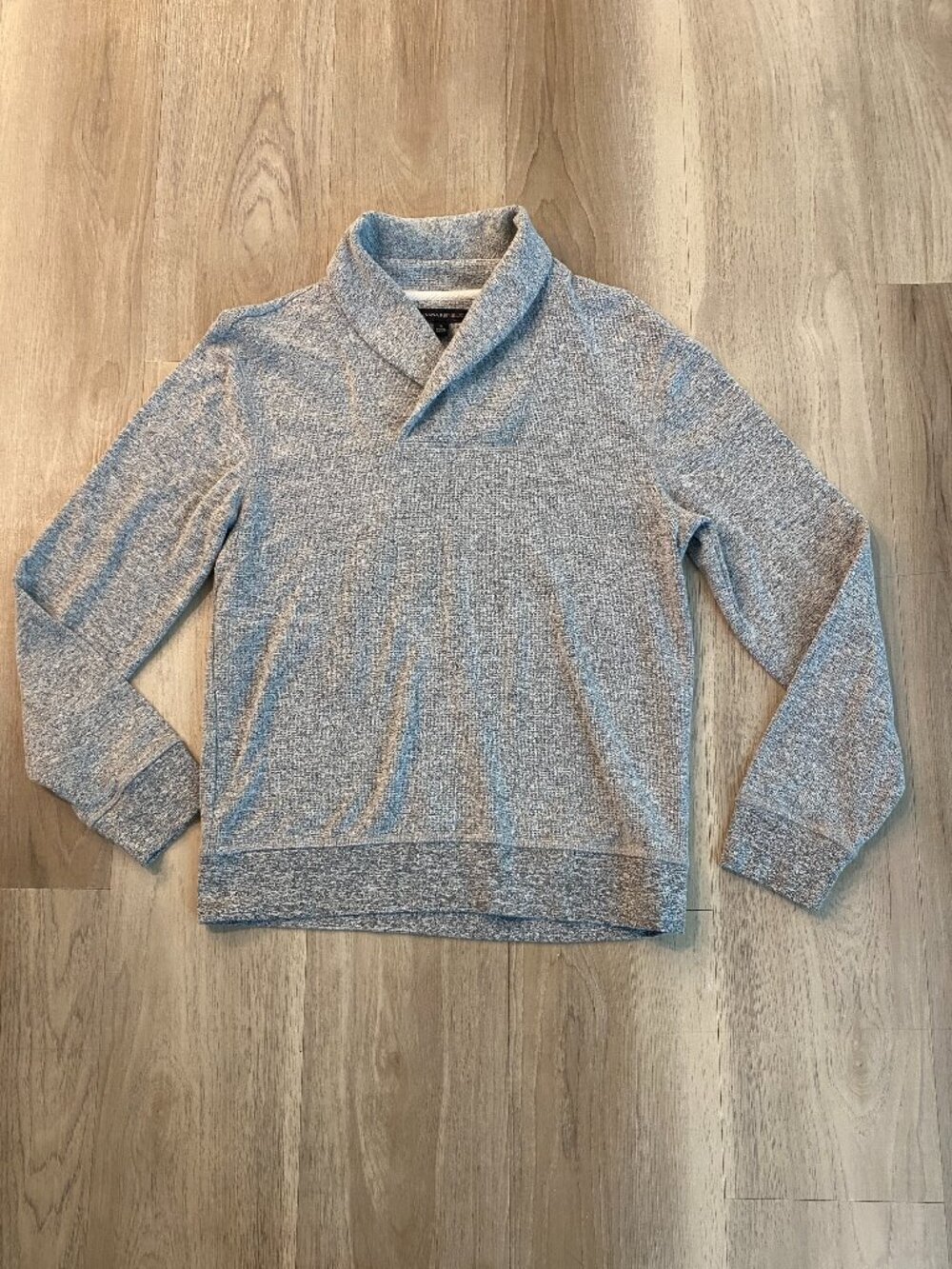 Banana Republic Gray Cowl Neck Pullover Sweater Small SoftCozy Minimalist Preppy